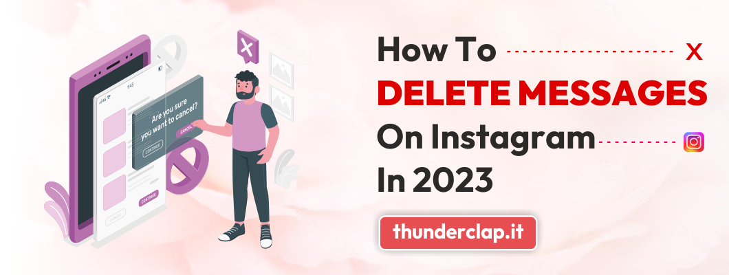 How to delete messages on instagram 